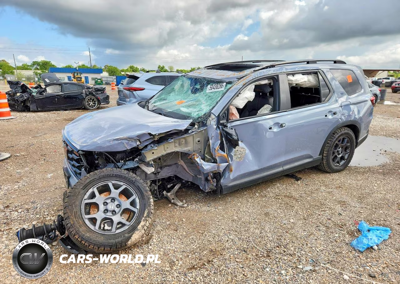 2025 Honda Pilot Trailsport VIN:5FNYG1H61SB146358 - 1