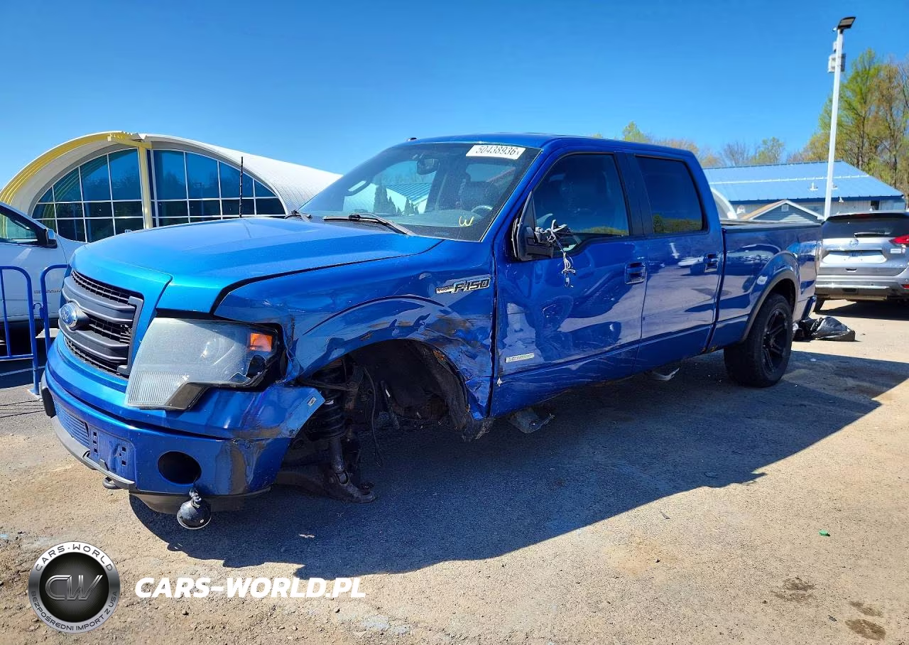 2013 Ford F150 Supercrew VIN:1FTFW1ETXDFD35688 - 1