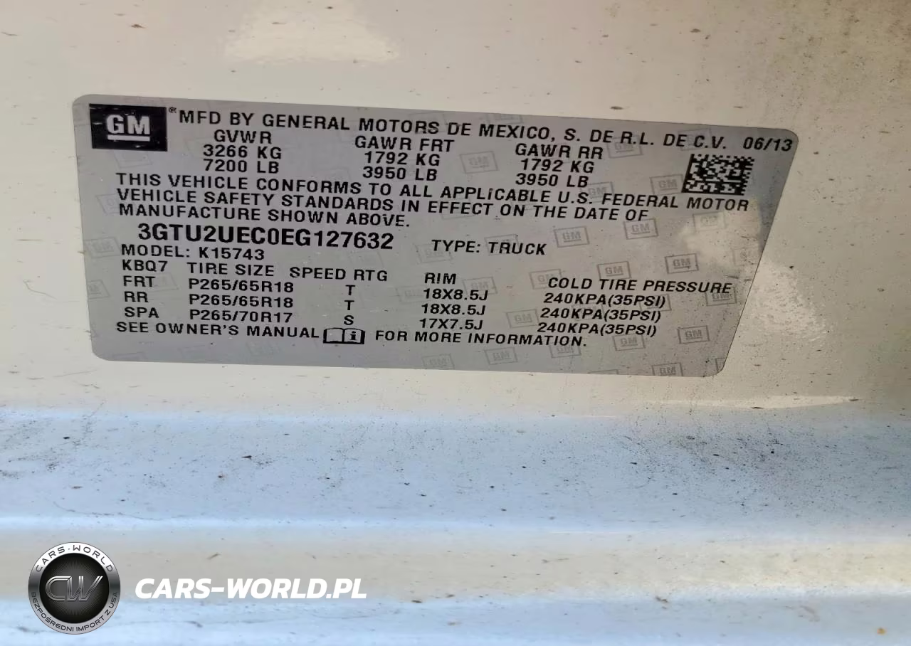 2014 GMC Sierra K1500 Sle VIN:3GTU2UEC0EG127632 - 12
