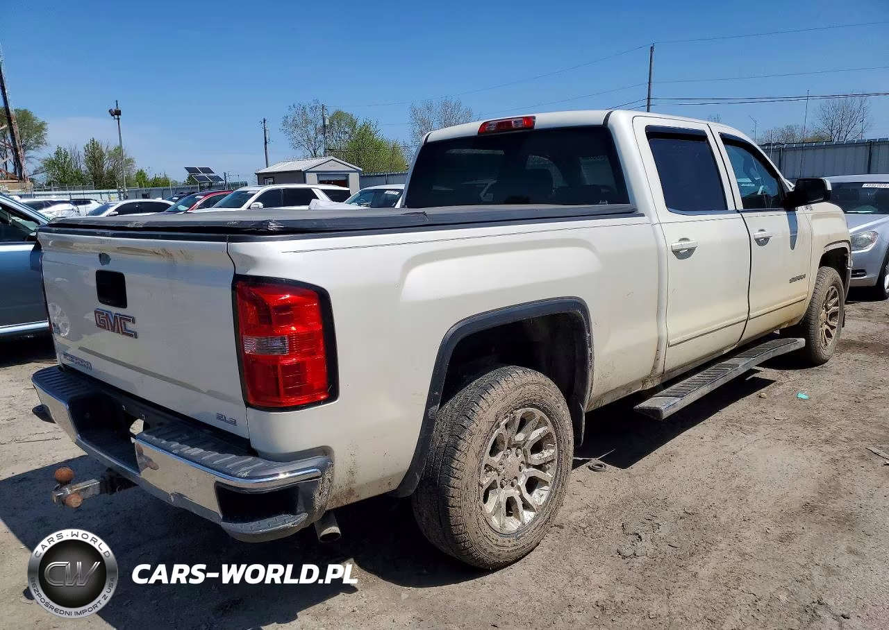 2014 GMC Sierra K1500 Sle VIN:3GTU2UEC0EG127632 - 3