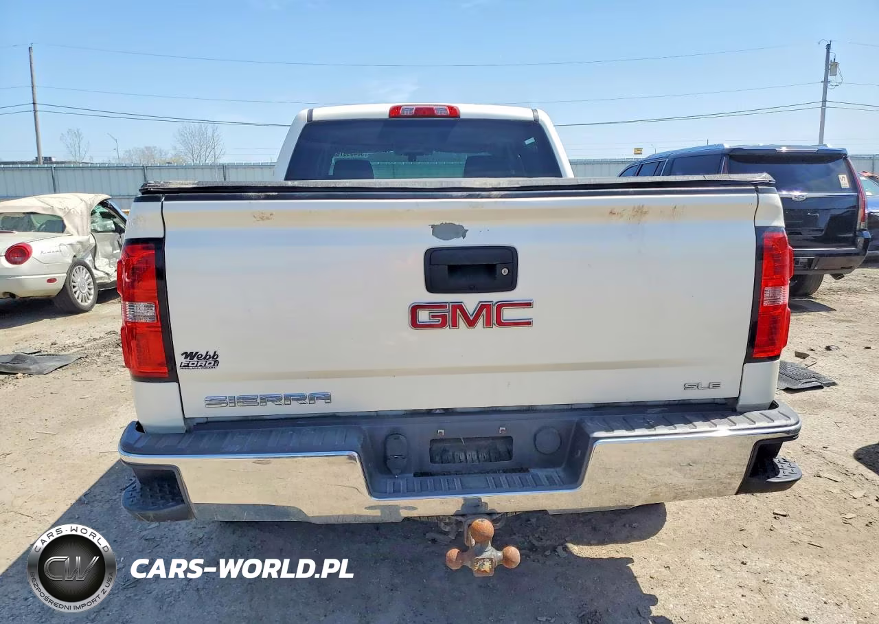 2014 GMC Sierra K1500 Sle VIN:3GTU2UEC0EG127632 - 6