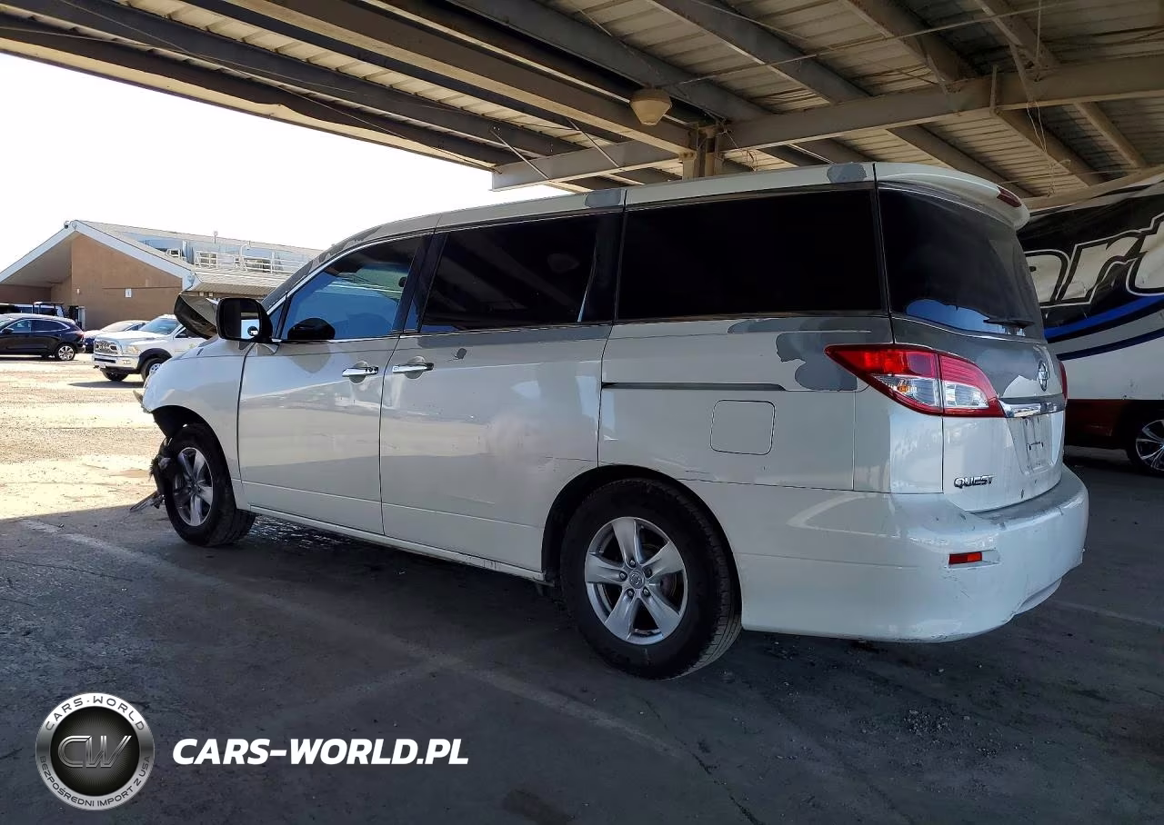 2013 Nissan Quest 3.5 S VIN:JN8AE2KP4D9068481 - 2