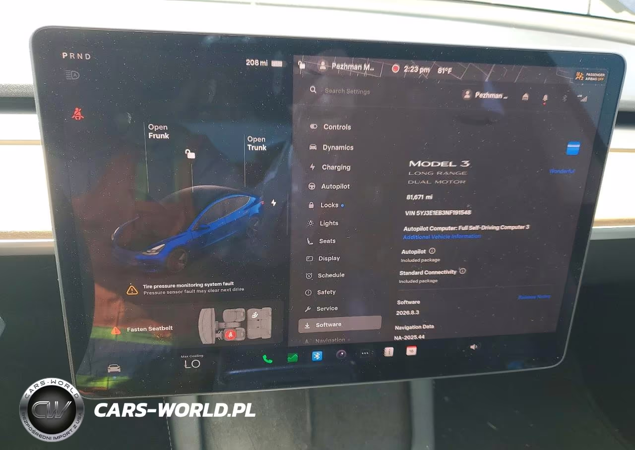 2022 Tesla Model 3 VIN:5YJ3E1EB3NF191548 - 9