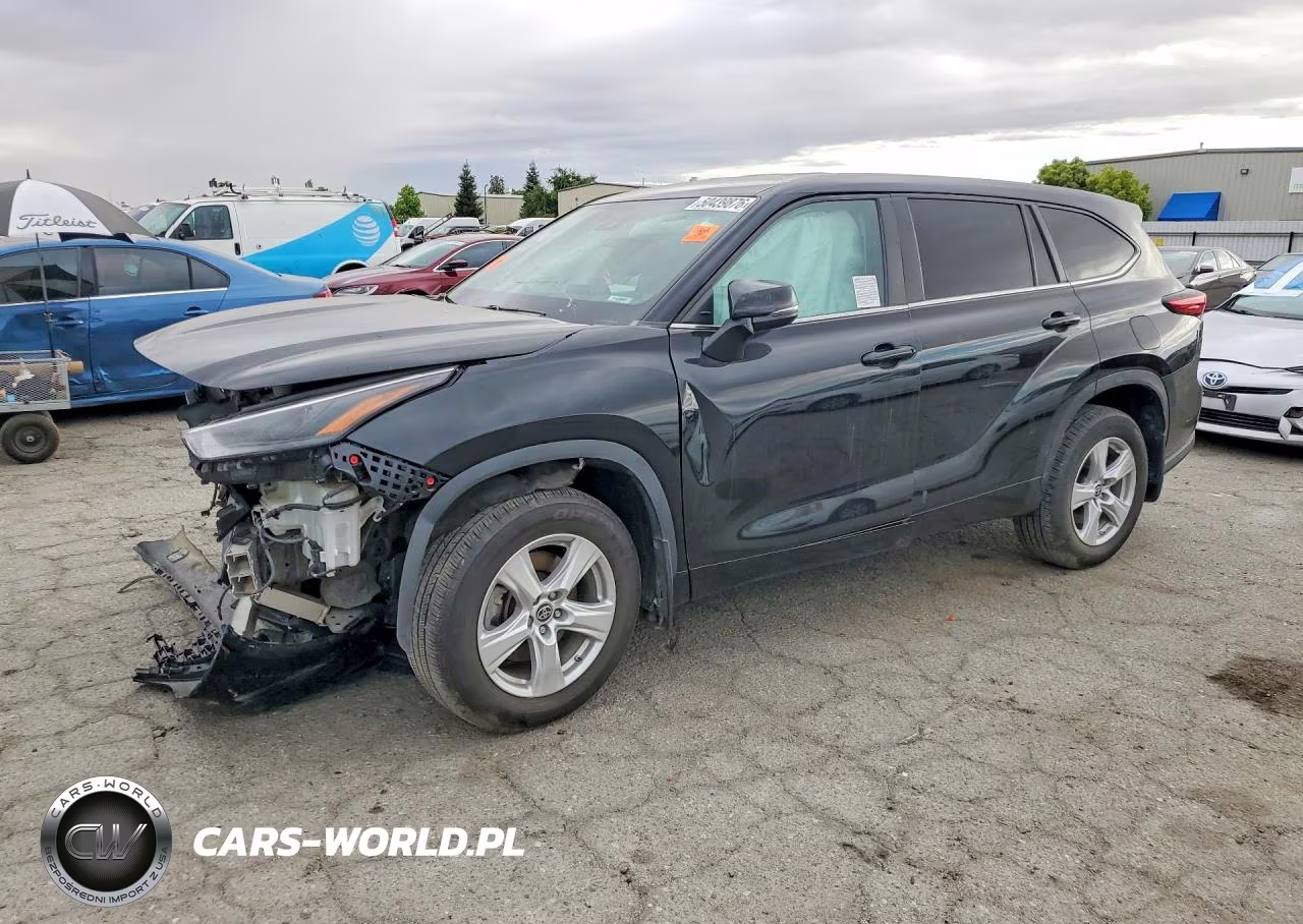 2023 Toyota Highlander Le VIN:5TDKDRBH1PS038932 - 1