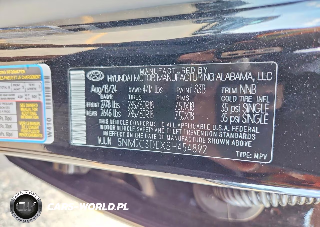2025 Hyundai Tucson Sel VIN:5NMJC3DEXSH454892 - 13