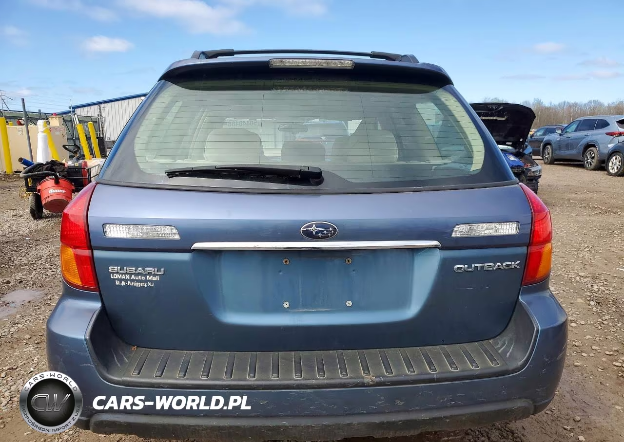 2006 Subaru Legacy Outback 2.5I VIN:4S4BP61C467352879 - 6