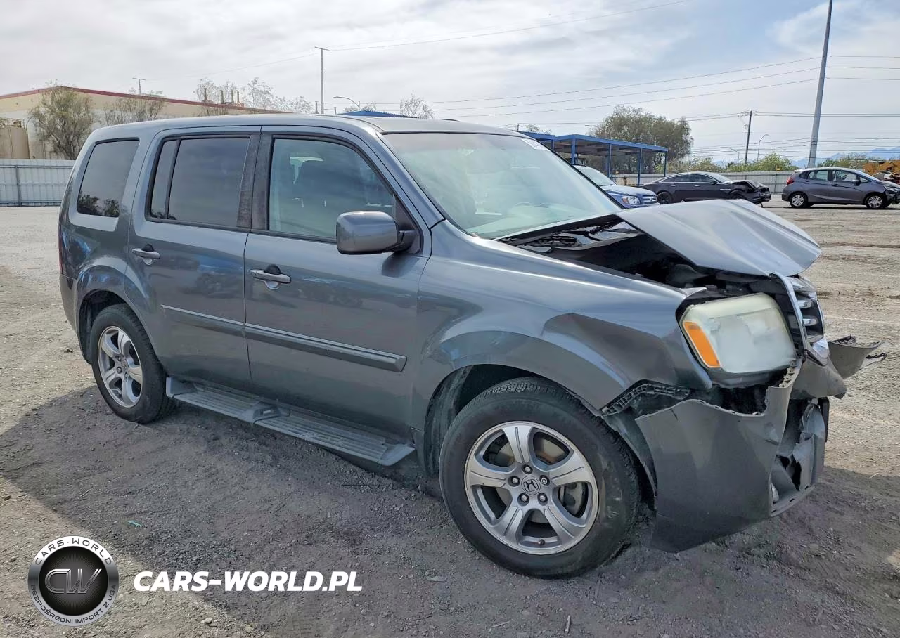 2013 Honda Pilot Exl VIN:5FNYF4H51DB026834 - 4