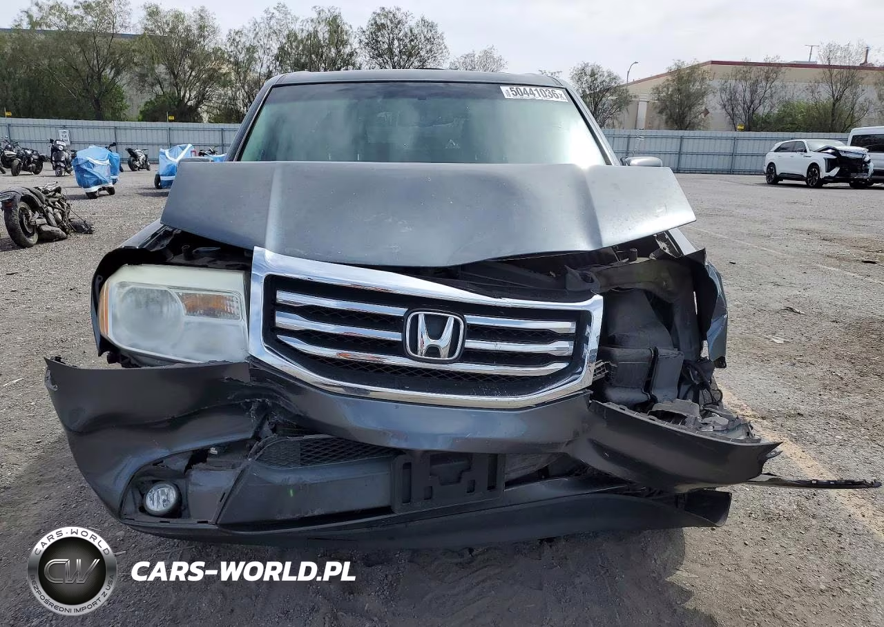 2013 Honda Pilot Exl VIN:5FNYF4H51DB026834 - 5