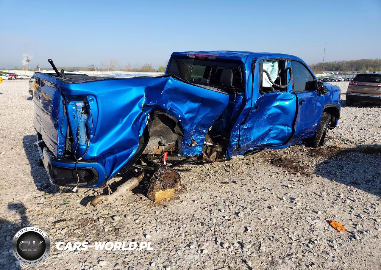 2023 GMC Sierra K1500 At4 VIN:1GTUUEEL8PZ204735 - 3