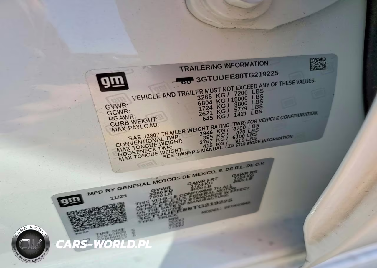 2026 GMC Sierra K1500 At4 VIN:3GTUUEE88TG219225 - 12