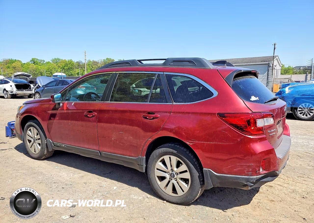 2016 Subaru Outback 2.5I Premium VIN:4S4BSADCXG3267521 - 2