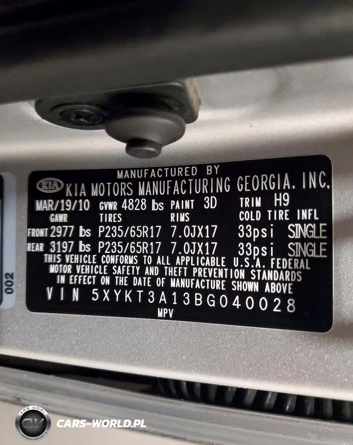 2011 Kia Sorento Lx VIN:5XYKT3A13BG040028 - 13