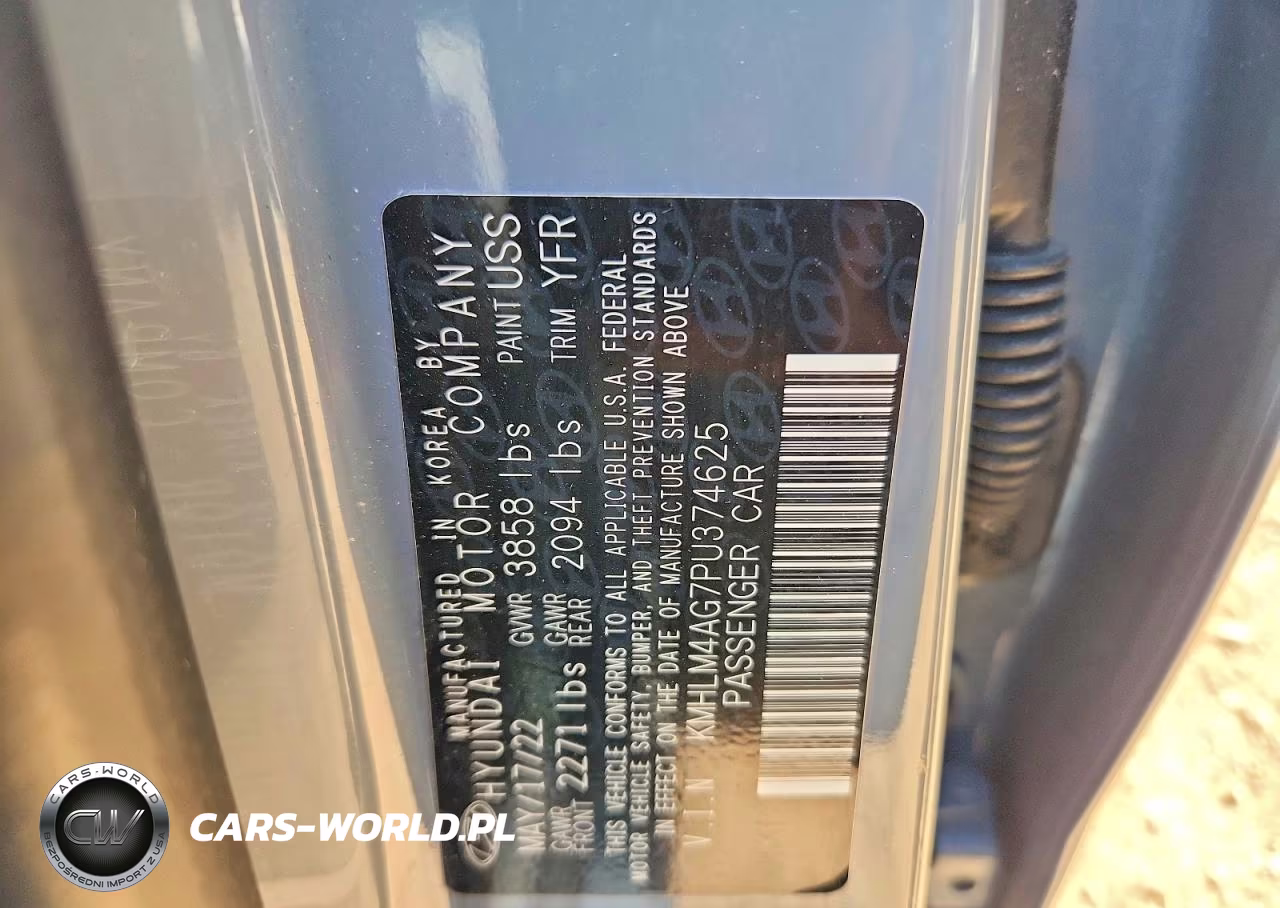 2023 Hyundai Elantra Sel VIN:KMHLM4AG7PU374625 - 14