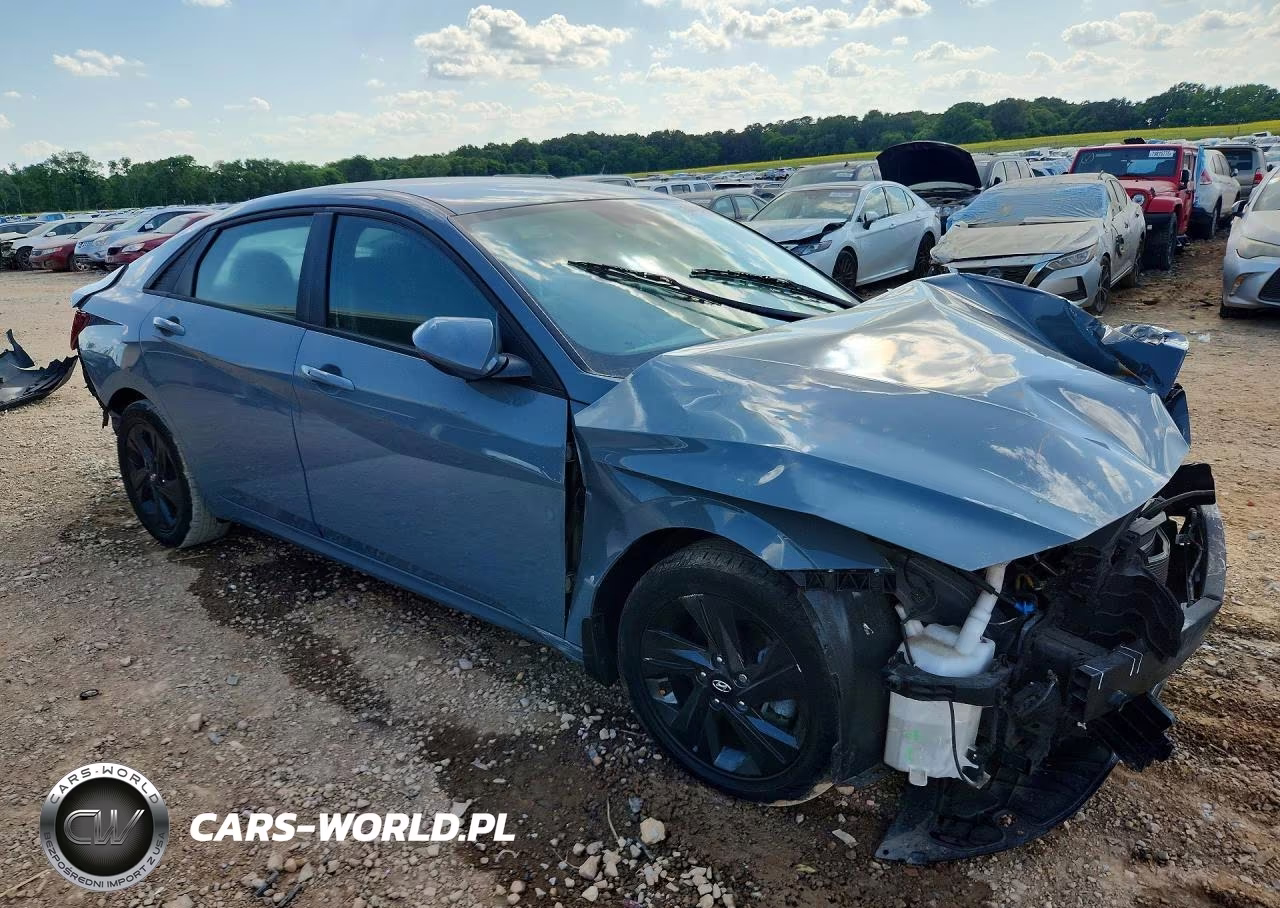 2023 Hyundai Elantra Sel VIN:KMHLM4AG7PU374625 - 4