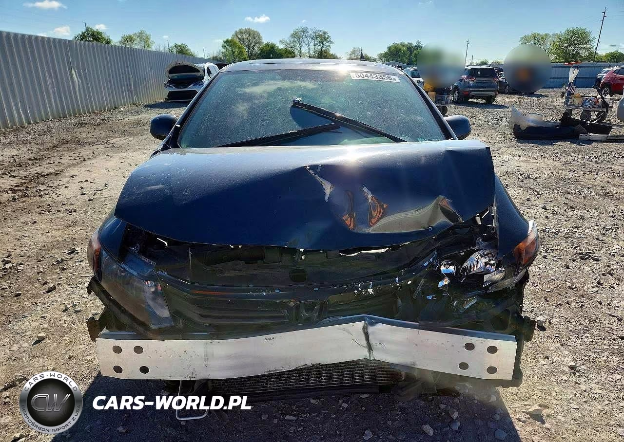 2012 Honda Civic Exl VIN:2HGFB2F99CH515750 - 5