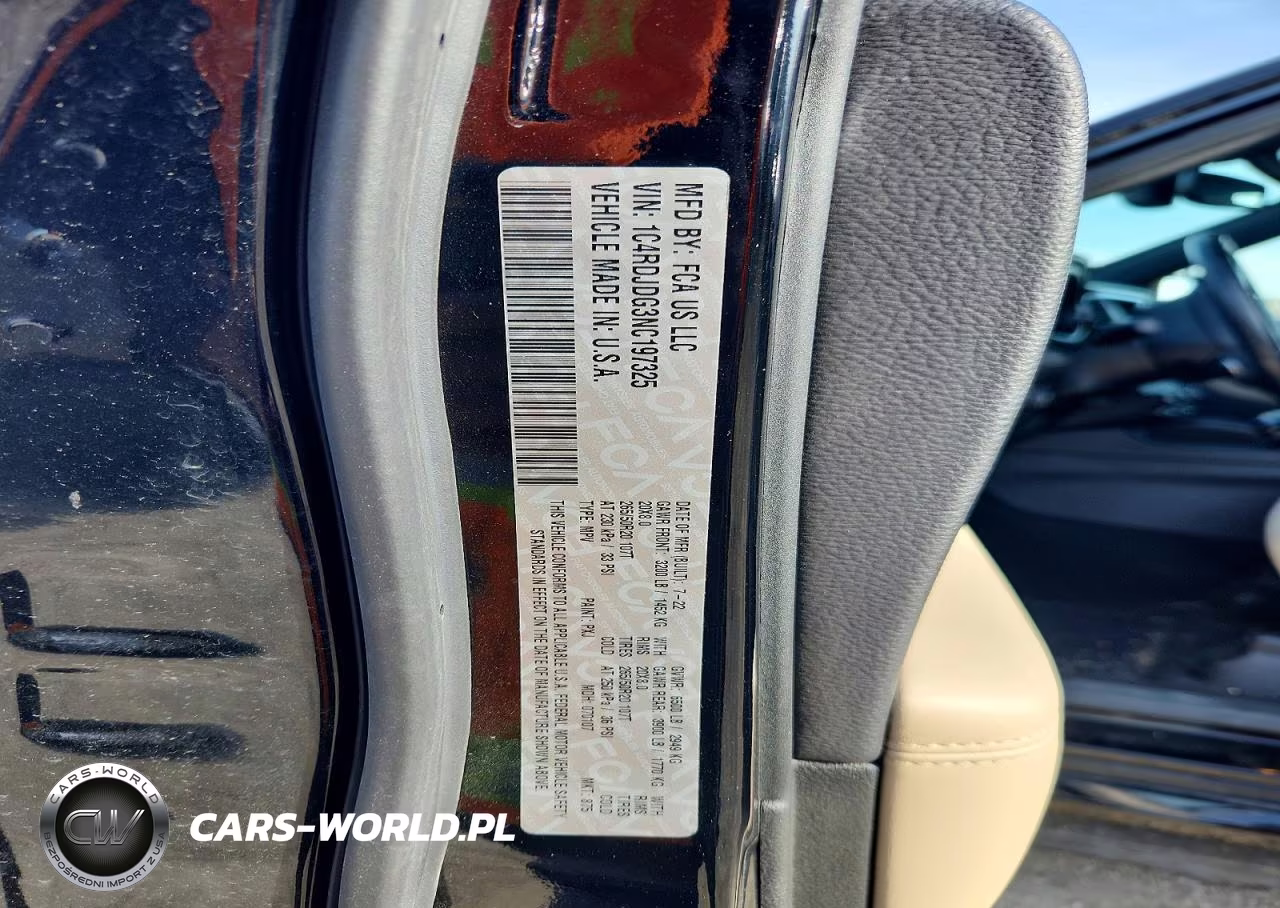 2022 Dodge Durango Gt VIN:1C4RDJDG3NC197325 - 13