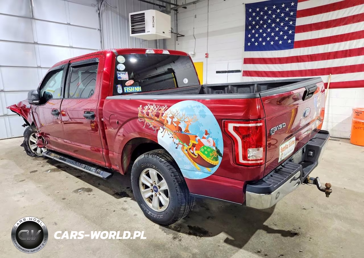 2015 Ford F150 Supercrew VIN:1FTEW1EG2FFC01582 - 2