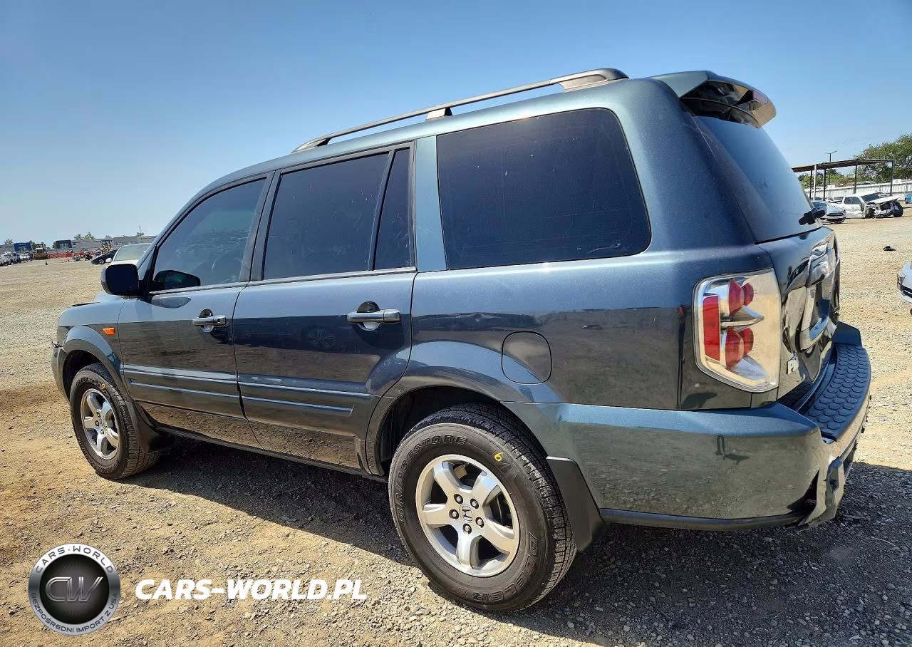 2006 Honda Pilot Ex VIN:2HKYF18476H514518 - 2