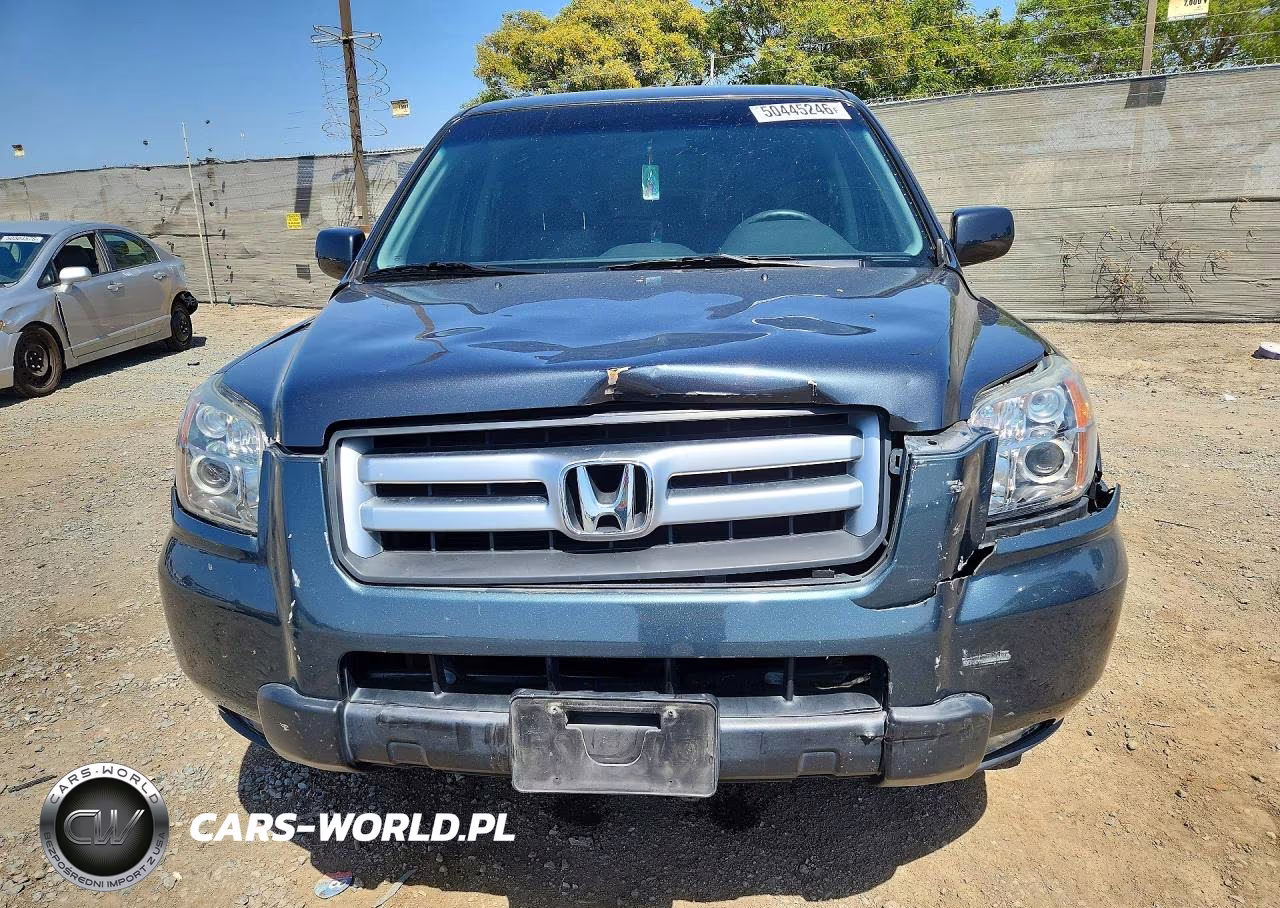 2006 Honda Pilot Ex VIN:2HKYF18476H514518 - 5