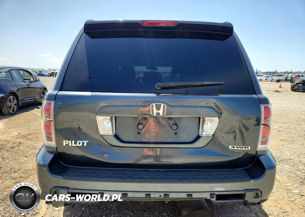 2006 Honda Pilot Ex VIN:2HKYF18476H514518 - 6