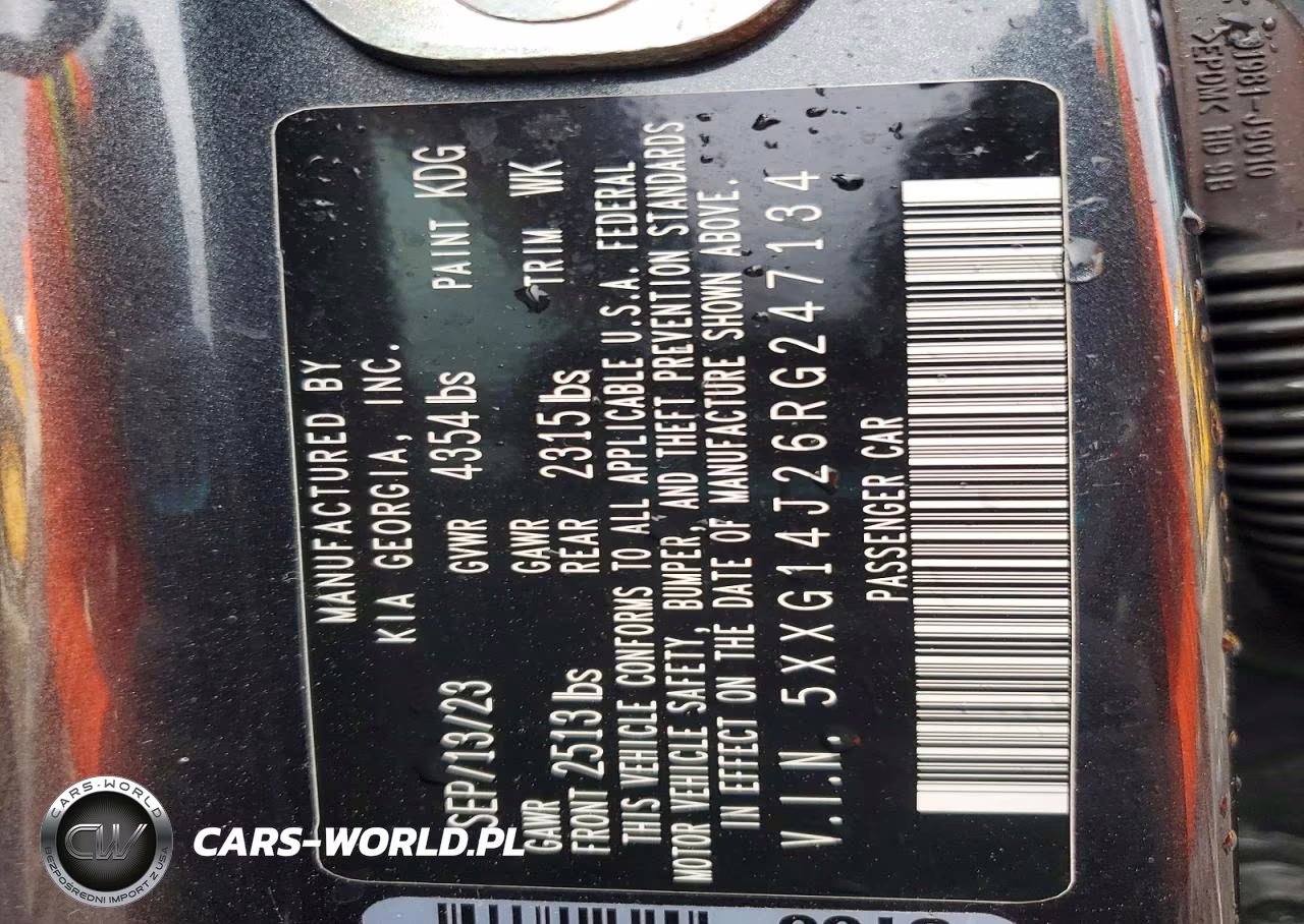 2024 Kia K5 Lxs VIN:5XXG14J26RG247134 - 12