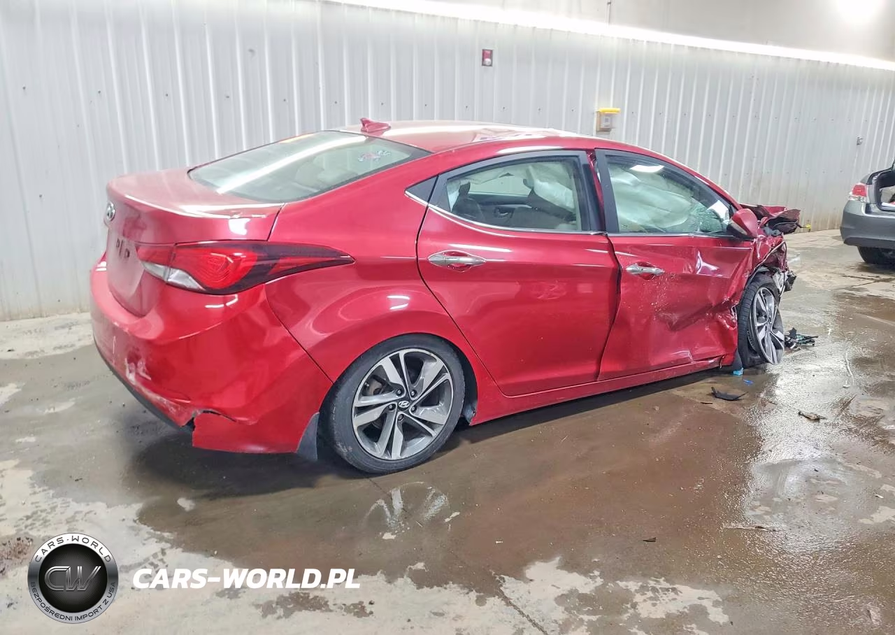 2014 Hyundai Elantra Limited VIN:KMHDH4AE9EU178397 - 3