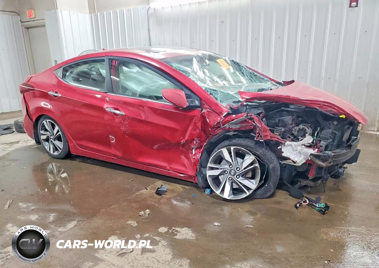 2014 Hyundai Elantra Limited VIN:KMHDH4AE9EU178397 - 4