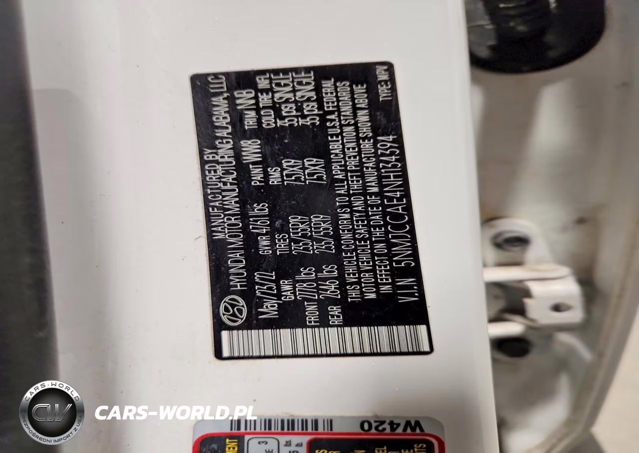 2022 Hyundai Tucson Sel VIN:5NMJCCAE4NH134394 - 13