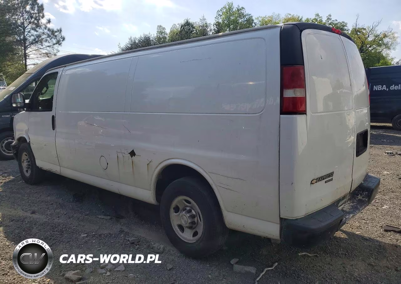2016 Chevrolet Express Cargo Ext Delivery Van VIN:1GCZGHFF5G1180402 - 2