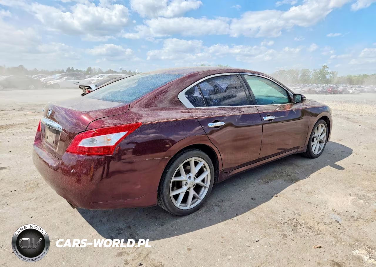 2009 Nissan Maxima 3.5 S VIN:1N4AA51E99C856763 - 3