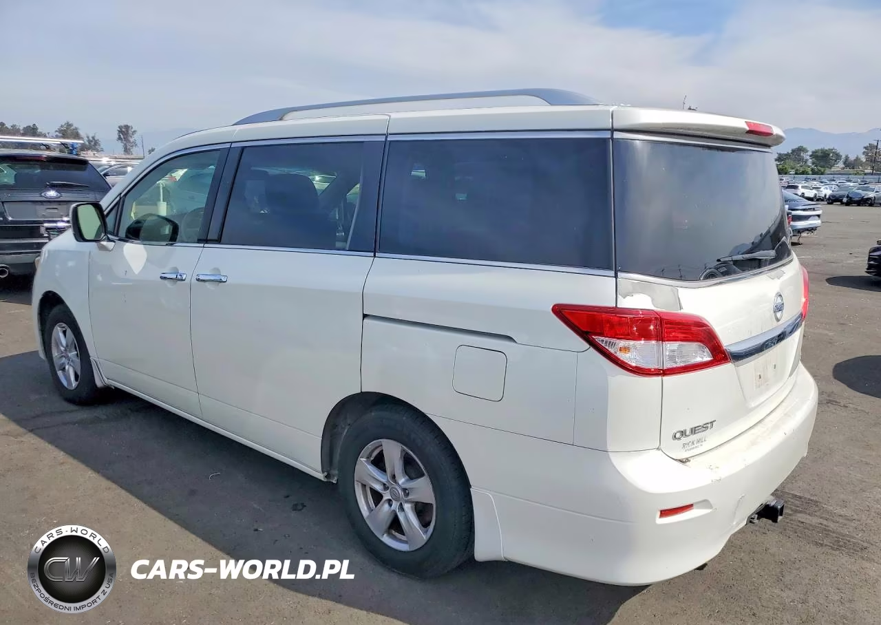 2013 Nissan Quest 3.5 S VIN:JN8AE2KP3D9069850 - 2