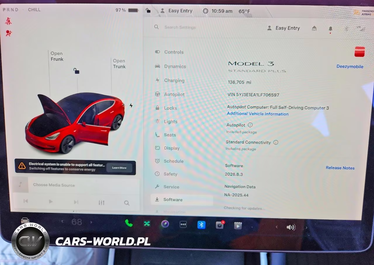 2020 Tesla Model 3 VIN:5YJ3E1EA1LF706597 - 9