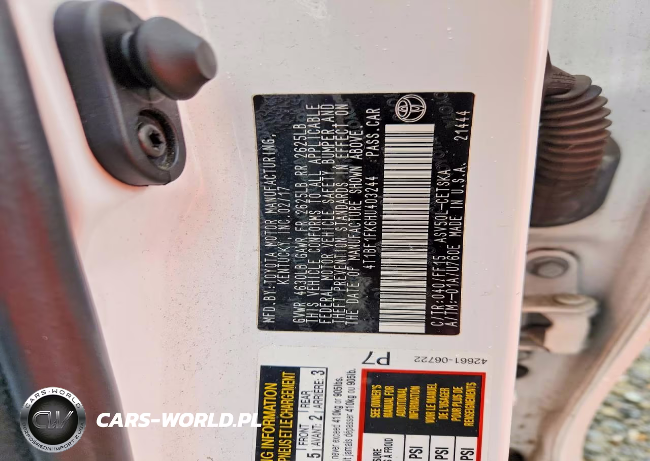 2017 Toyota Camry Se VIN:4T1BF1FK6HU403244 - 13
