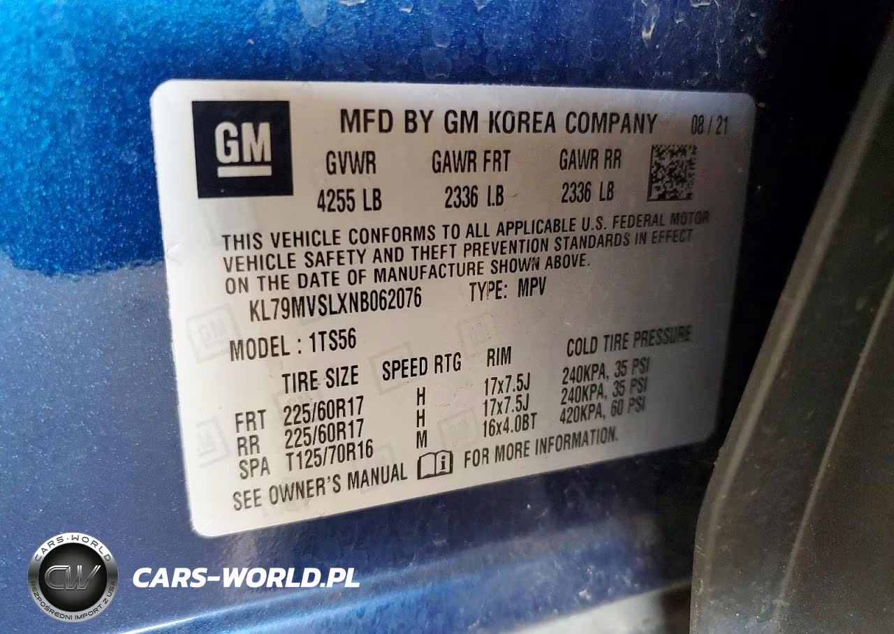 2022 Chevrolet Trailblazer Activ VIN:KL79MVSLXNB062076 - 13