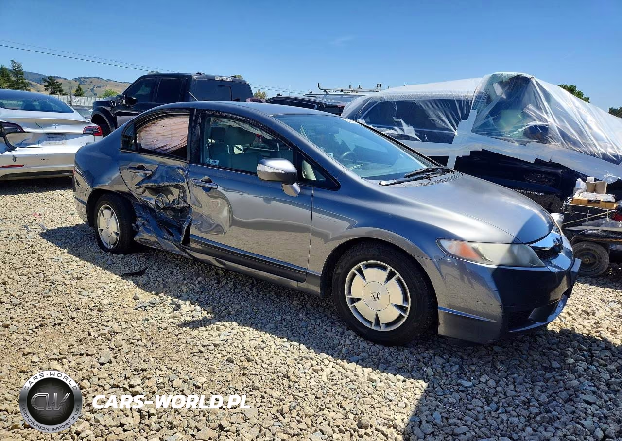 2009 Honda Civic Hybrid VIN:JHMFA36259S009276 - 4