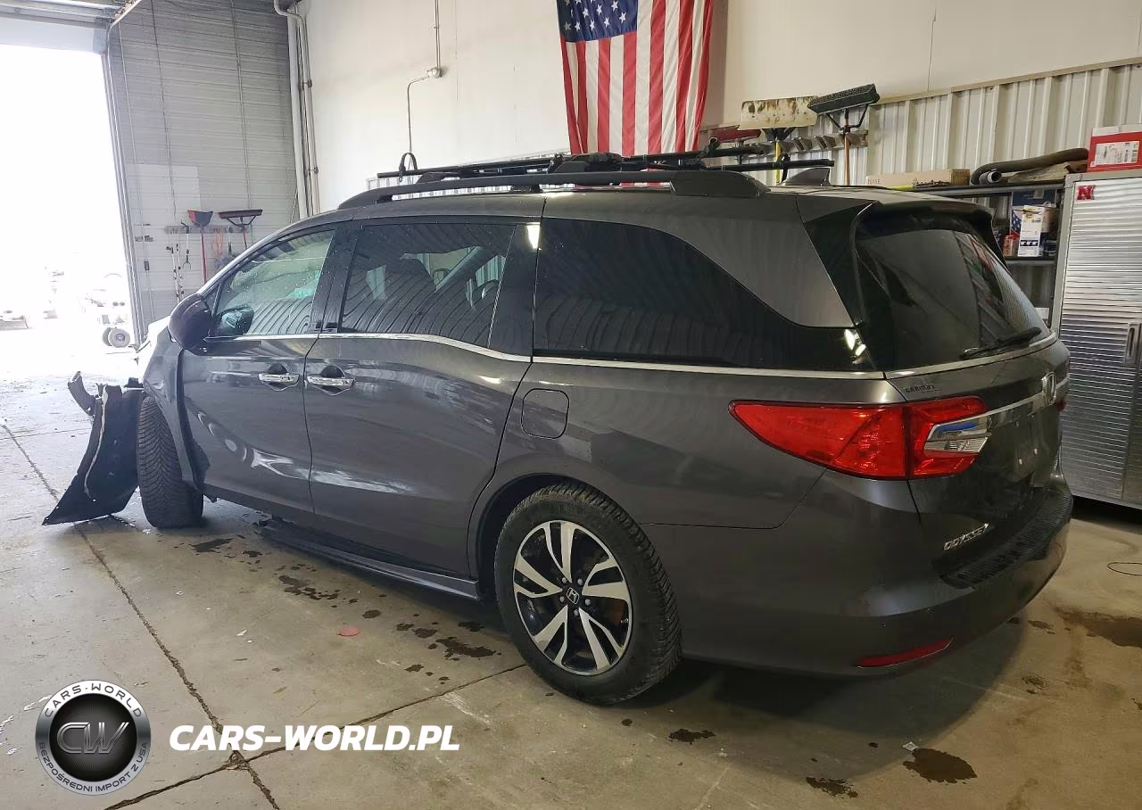 2018 Honda Odyssey Elite VIN:5FNRL6H92JB001173 - 2