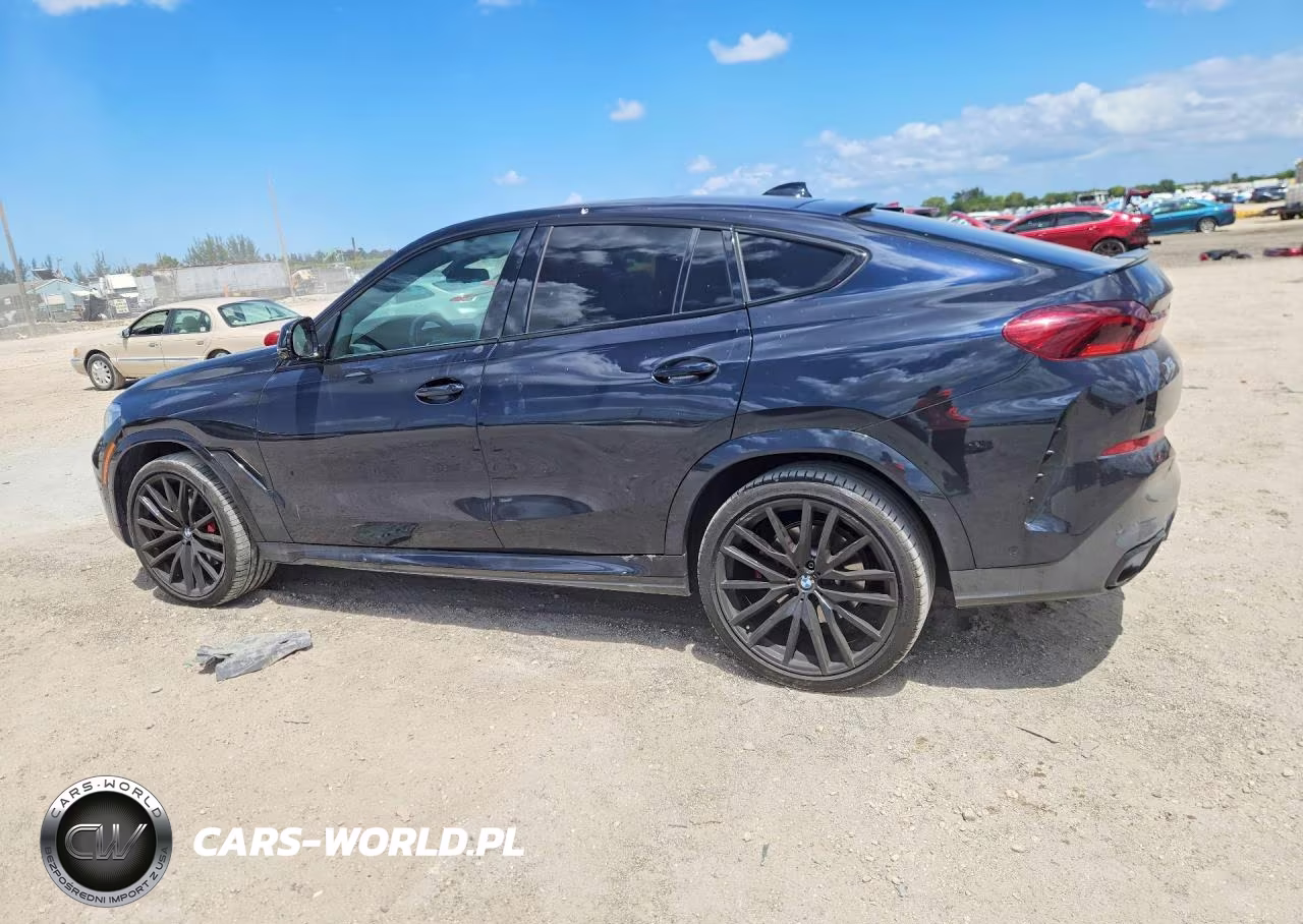 2023 BMW X6 xDrive40I VIN:5UXCY6C06P9R02080 - 2