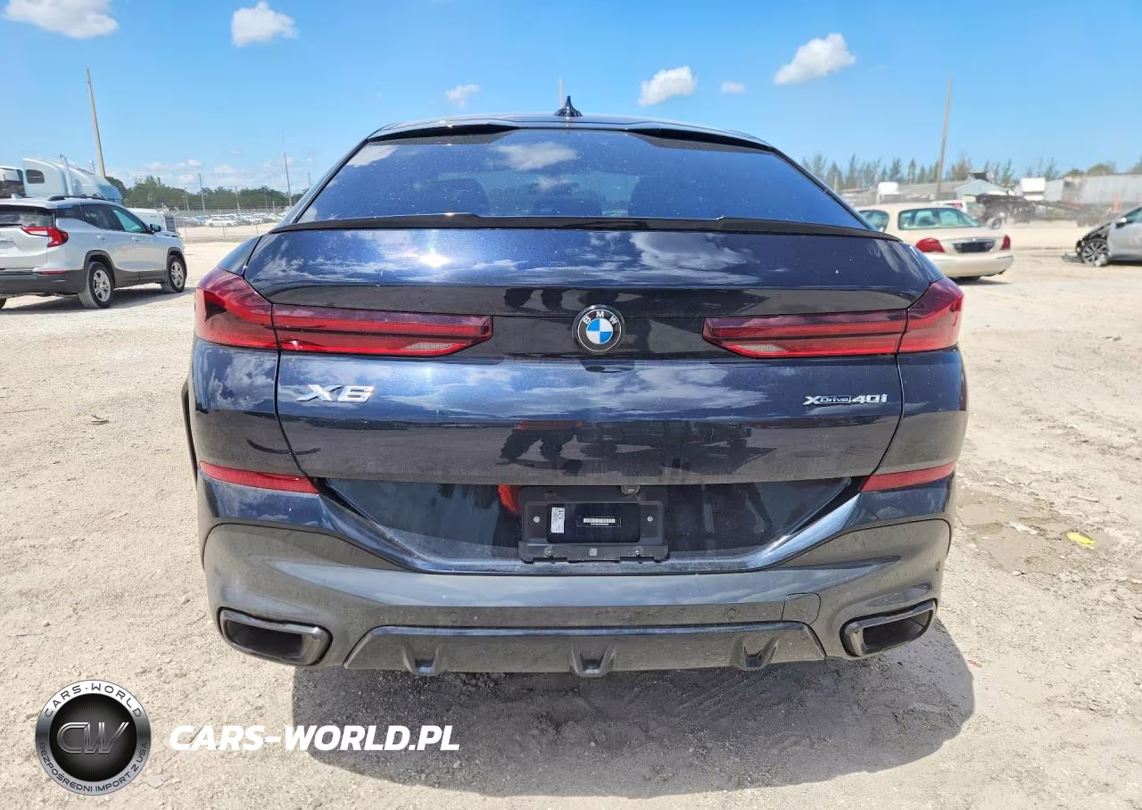 2023 BMW X6 xDrive40I VIN:5UXCY6C06P9R02080 - 6