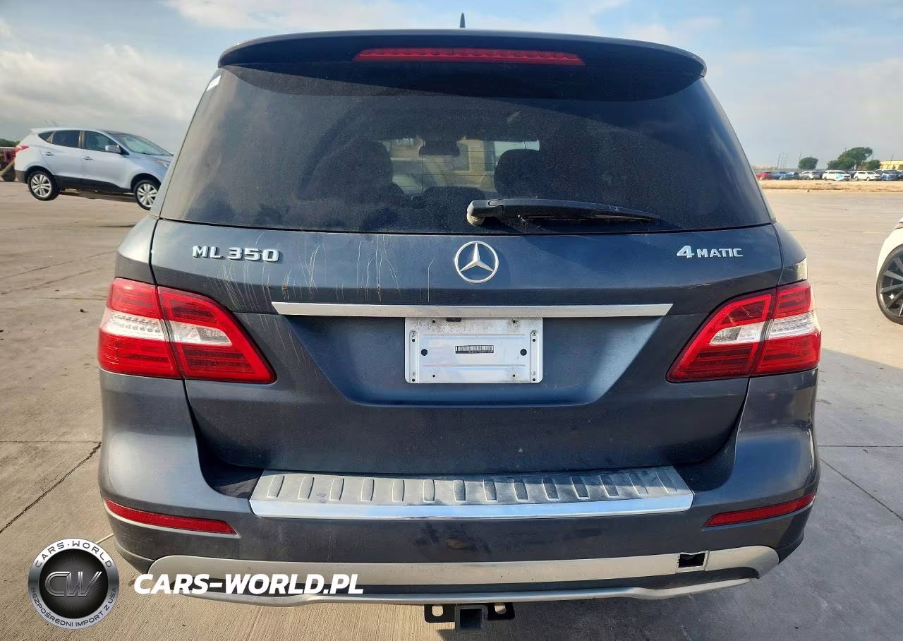 2013 Mercedes-Benz Ml 350 4Matic VIN:4JGDA5HB0DA105456 - 6