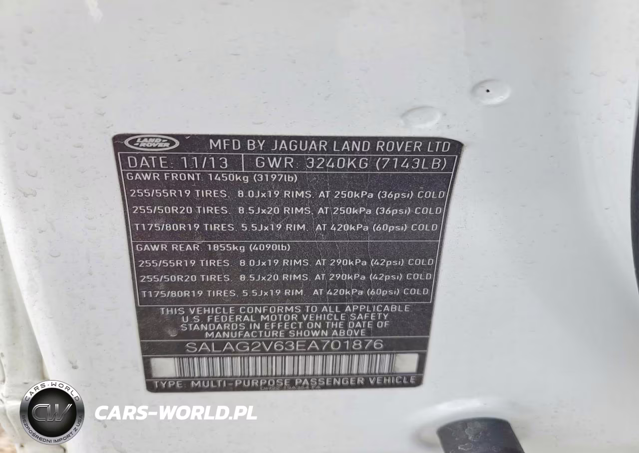 2014 Land Rover Lr4 Hse VIN:SALAG2V63EA701876 - 13