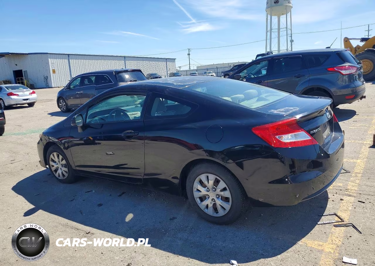 2012 Honda Civic Lx VIN:2HGFG3B51CH529765 - 2
