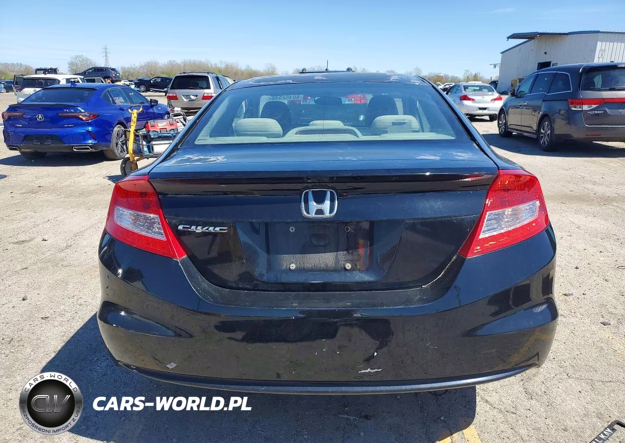 2012 Honda Civic Lx VIN:2HGFG3B51CH529765 - 6