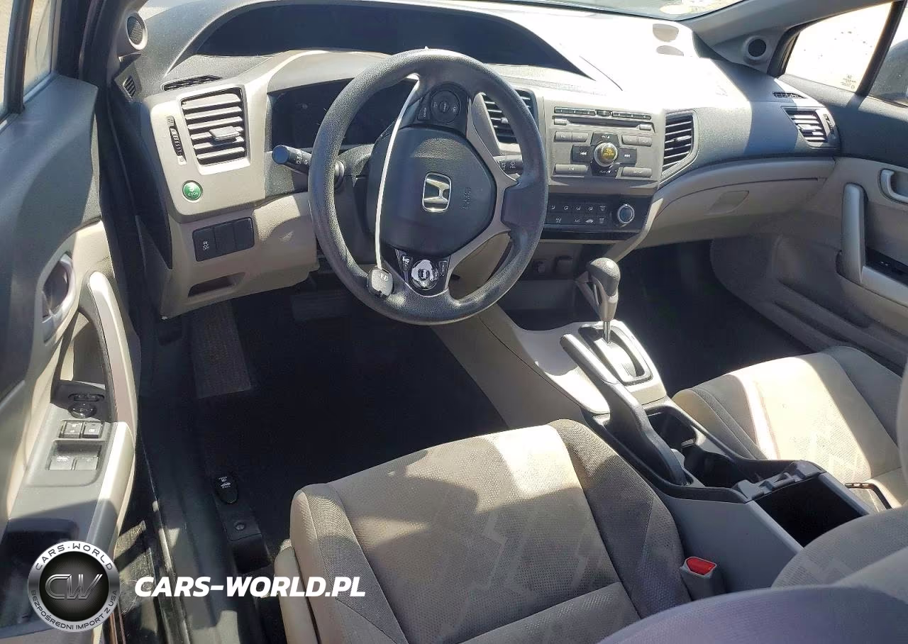 2012 Honda Civic Lx VIN:2HGFG3B51CH529765 - 8