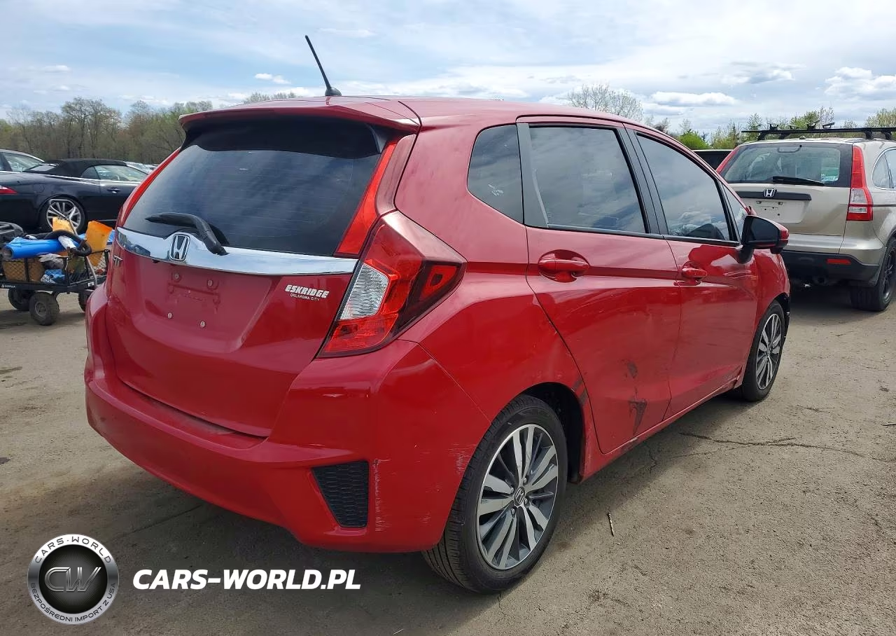 2015 Honda Fit Ex VIN:3HGGK5H80FM702875 - 3