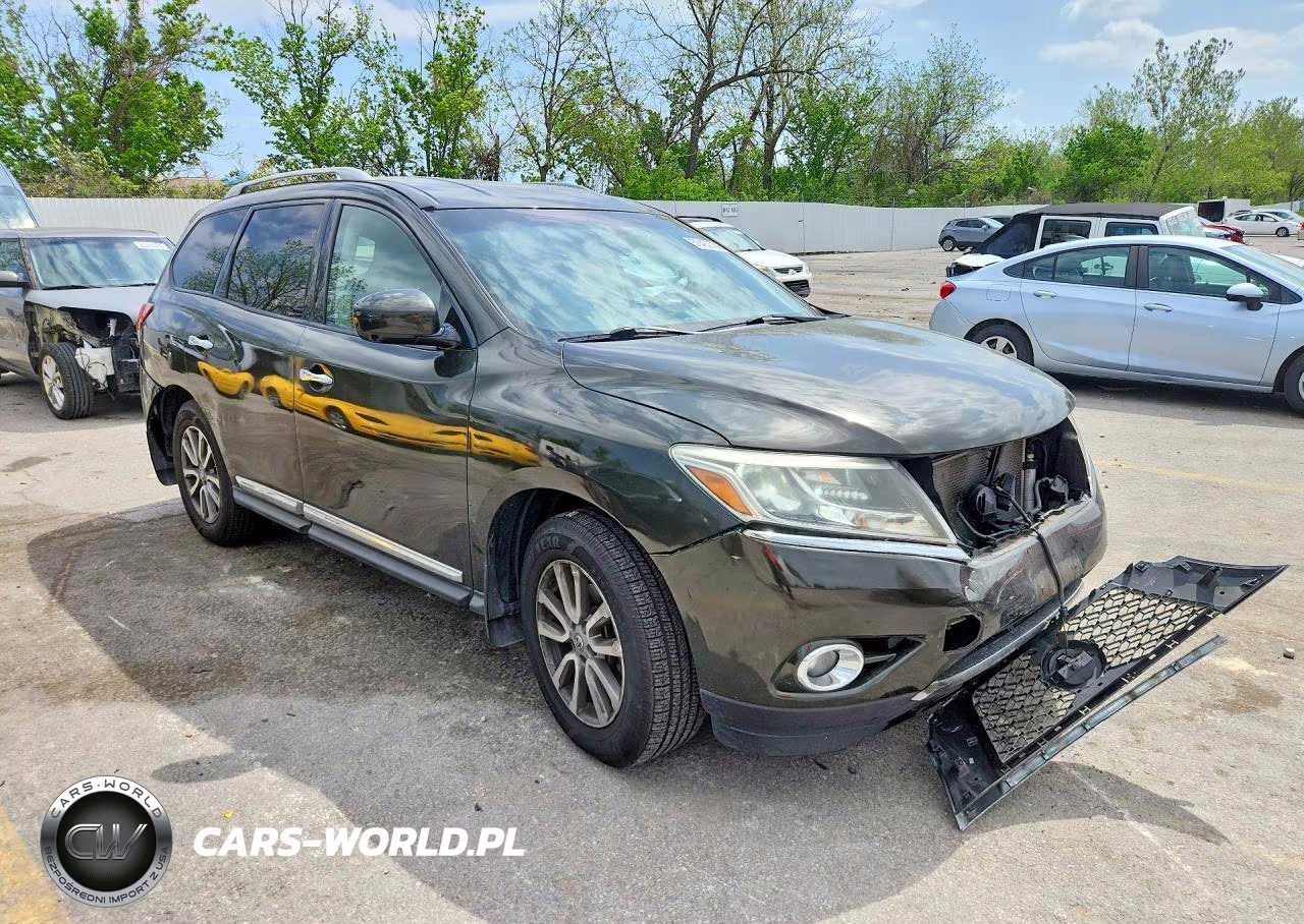 2015 Nissan Pathfinder Sl VIN:5N1AR2MMXFC608999 - 4