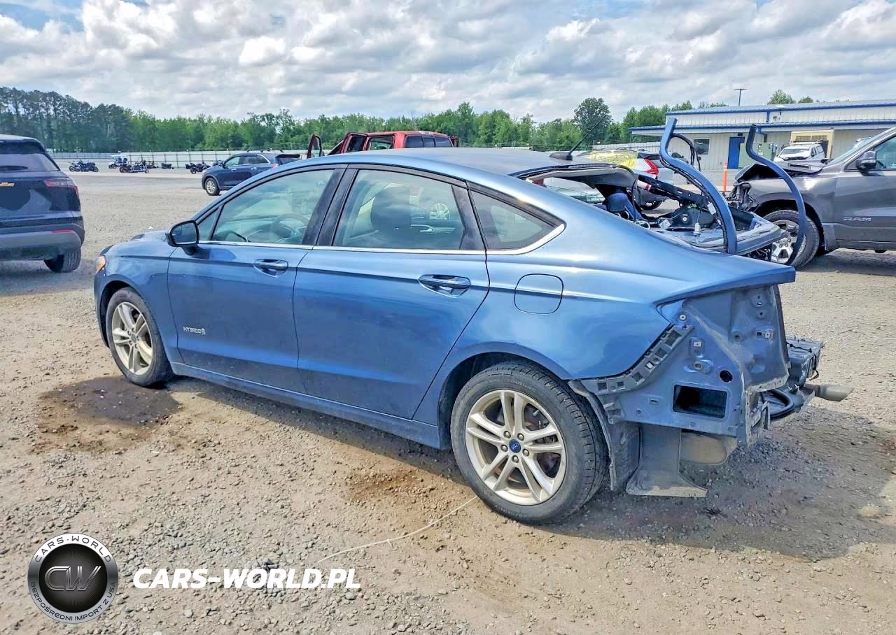 2018 Ford Fusion Se Hybrid VIN:3FA6P0LU3JR124534 - 2