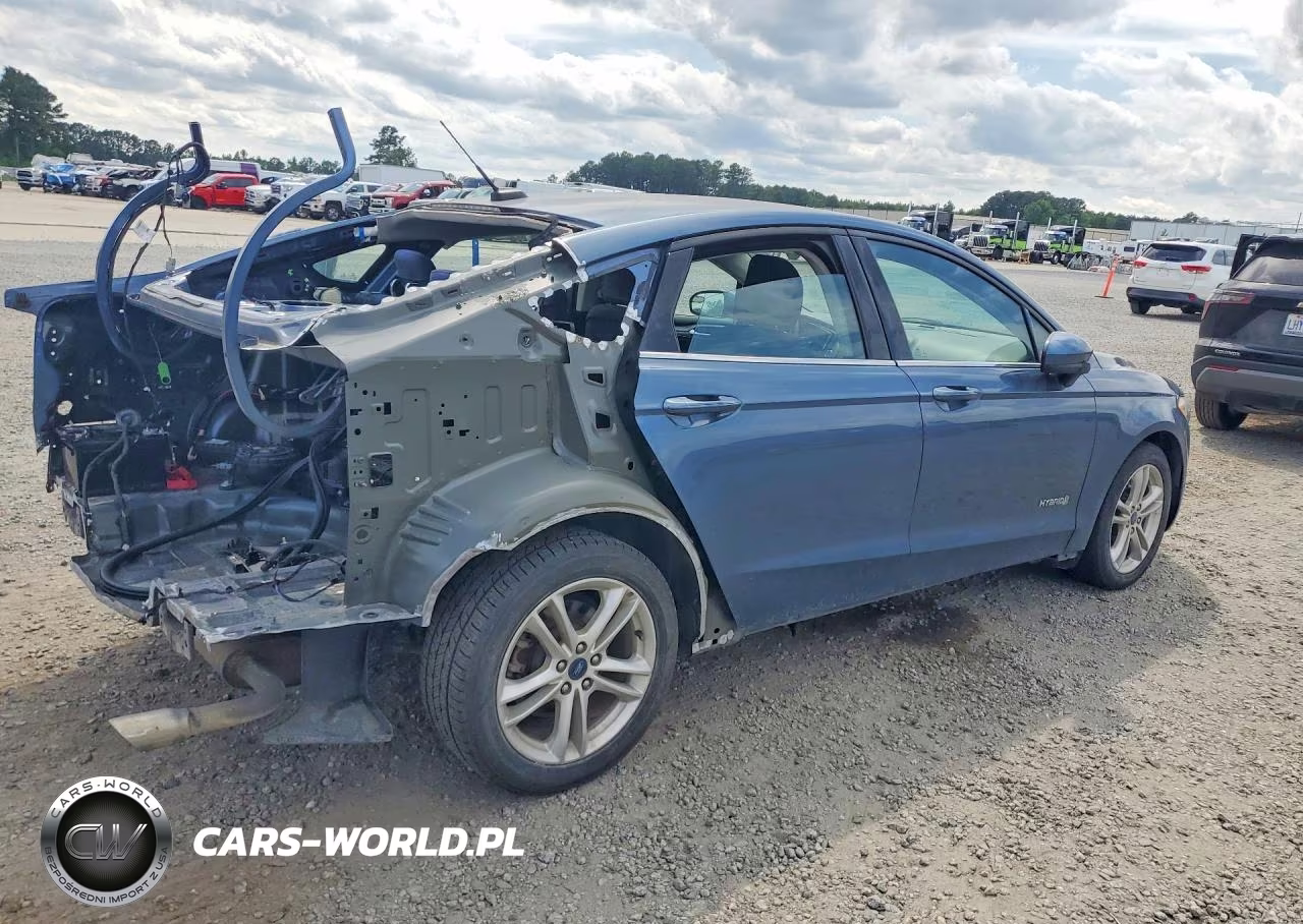 2018 Ford Fusion Se Hybrid VIN:3FA6P0LU3JR124534 - 3