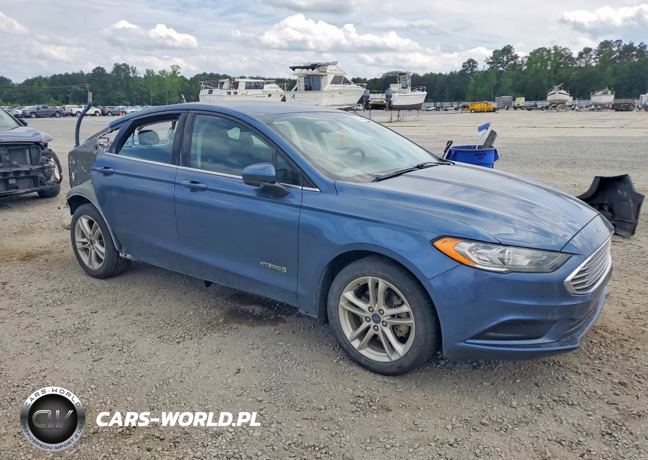 2018 Ford Fusion Se Hybrid VIN:3FA6P0LU3JR124534 - 4