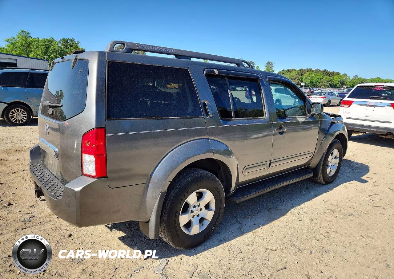 2007 Nissan Pathfinder S VIN:5N1AR18U37C613063 - 3
