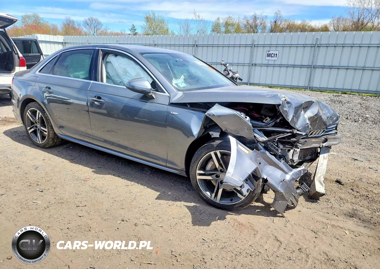 2017 Audi A4 Premium Plus VIN:WAUENAF47HN037355 - 4